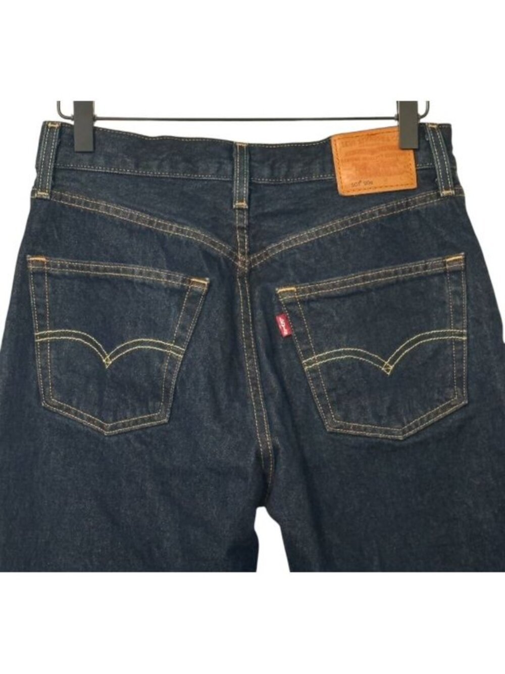 Levi's Women's 501 90s Western Jeans Button Fly Dark Indigo Classic Size W27xL30 - Picture 5 of 15